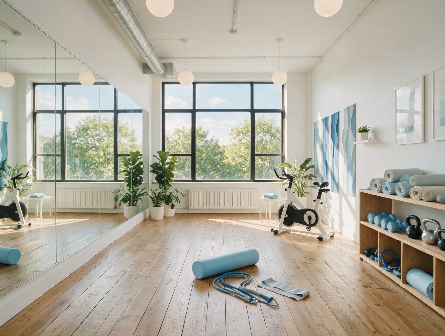Estudios y gimnasios